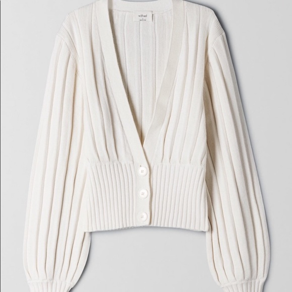 Plunge front cardigan - Picture 5 of 6